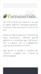 Mobile Screenshot of costruzionigallo.com